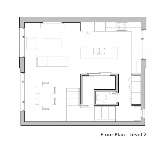 Trinity Bellwoods Laneway House | Solares Architecture Inc